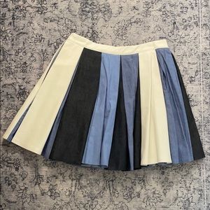 Multi-Textured Mini Skirt